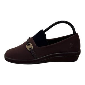Grasshoppers Loafers Womens 8M Brown Comfort Slip On Casual Walking Shoes